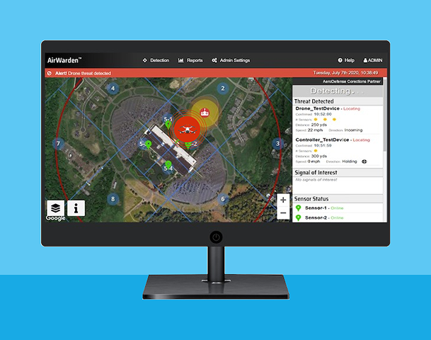 Smart AI Drone Detection System
