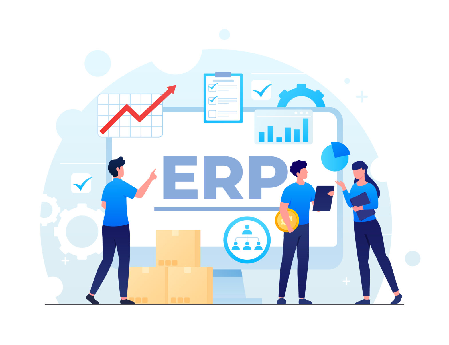 How Modern ERP Solutions Streamline Operations and Improve Business Efficiency